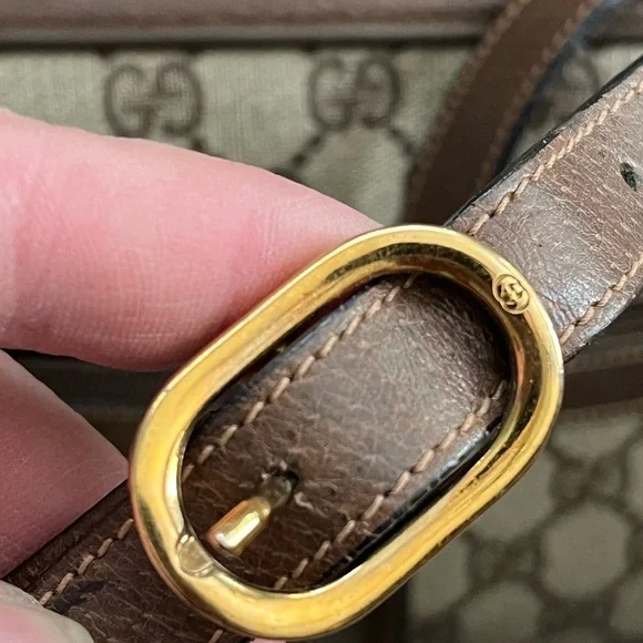 Gucci Ophidia vintage Zip Around Camera leather crossbody bag - Picture 10 of 14